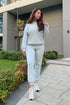 OVER THE CLOUDS AÇIK MAVİ OVERSIZE SWEATSHIRT - Sweatshirtler - BIRDIEJAY